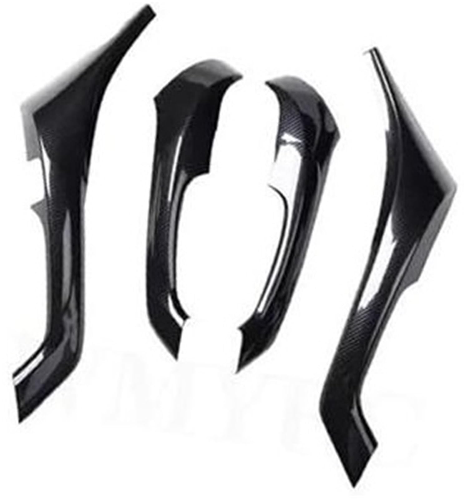 ZAPYVET, for Accord, europäische Version 2009 2010 2011 2012 Auto-Innentürgriffe Zierleisten Dekorationszubehör Auto-Innentürgriff(Carbon Fiber) von ZAPYVET