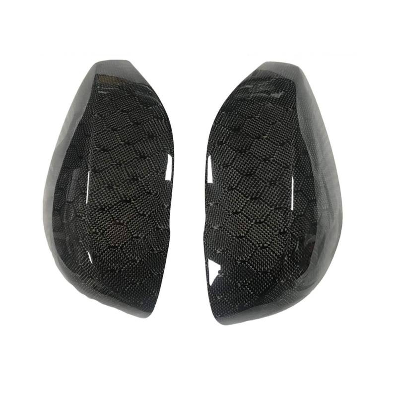 ZAPYVET, for Infiniti, Q50 Q50L Q60 Q70 QX30 2014 2015 2016 2017 Wabenspiegelabdeckungen Q50 Seitenspiegelkappen aus echtem Carbon Autospiegelabdeckungen von ZAPYVET