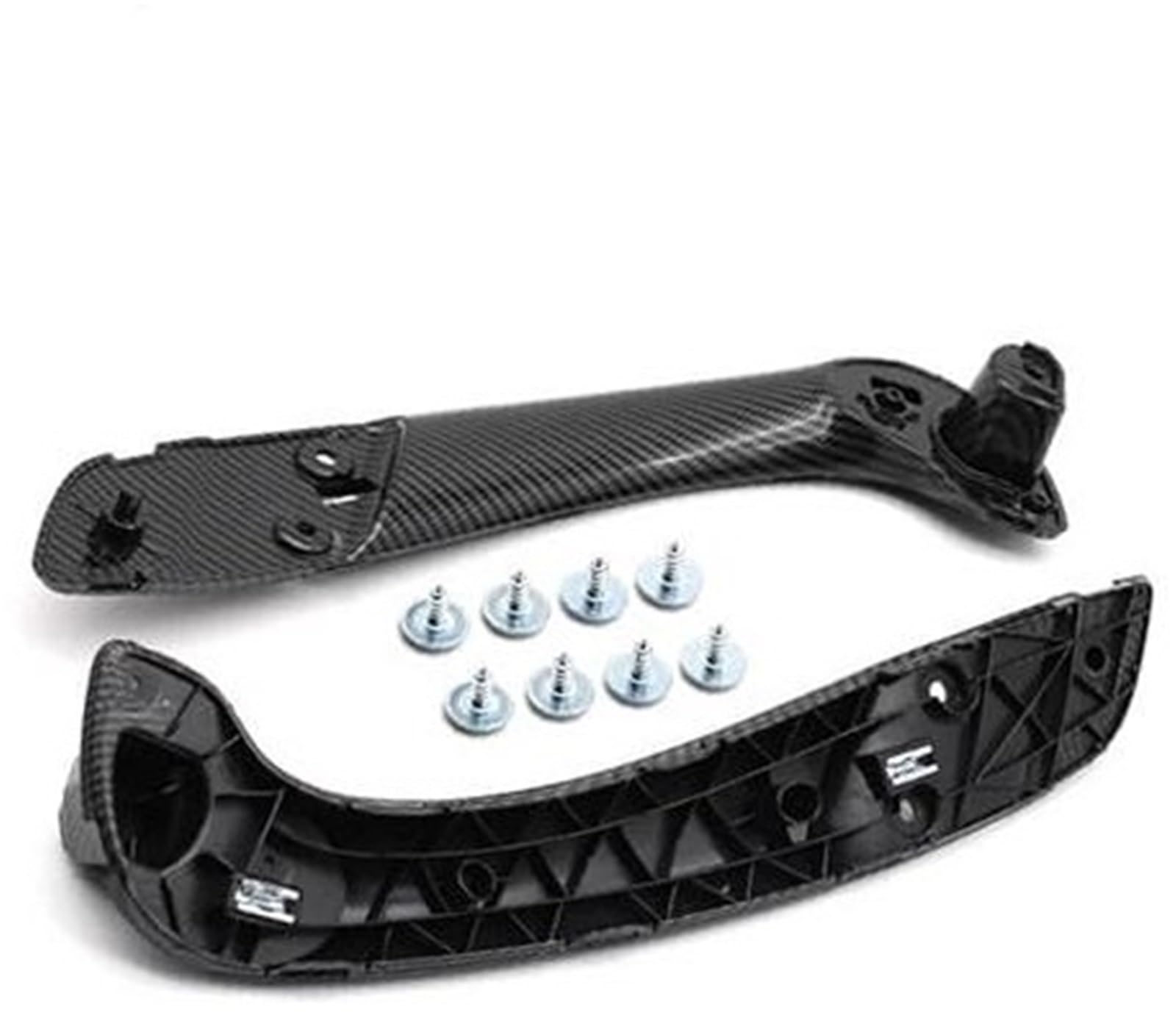 ZAPYVET, for Renault, for Megane 3 III 2008-2016 for Fluence 2009-2015 809600015R 197012651 Auto vorne Links rechts Innentürgriffabdeckung Auto-Innentürgriff(Black Inner Handle-cabon 2) von ZAPYVET