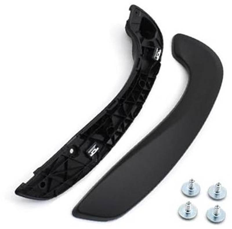 ZAPYVET, for Renault, for Megane 3 MK3 2008-2016 for Fluence 2009-2016 Innenraum Auto vorne Links rechts Innentür Zuggriff Haltesatz 809540001R 809600007R Auto-Innentürgriff(Black Handle Kit-Black L) von ZAPYVET