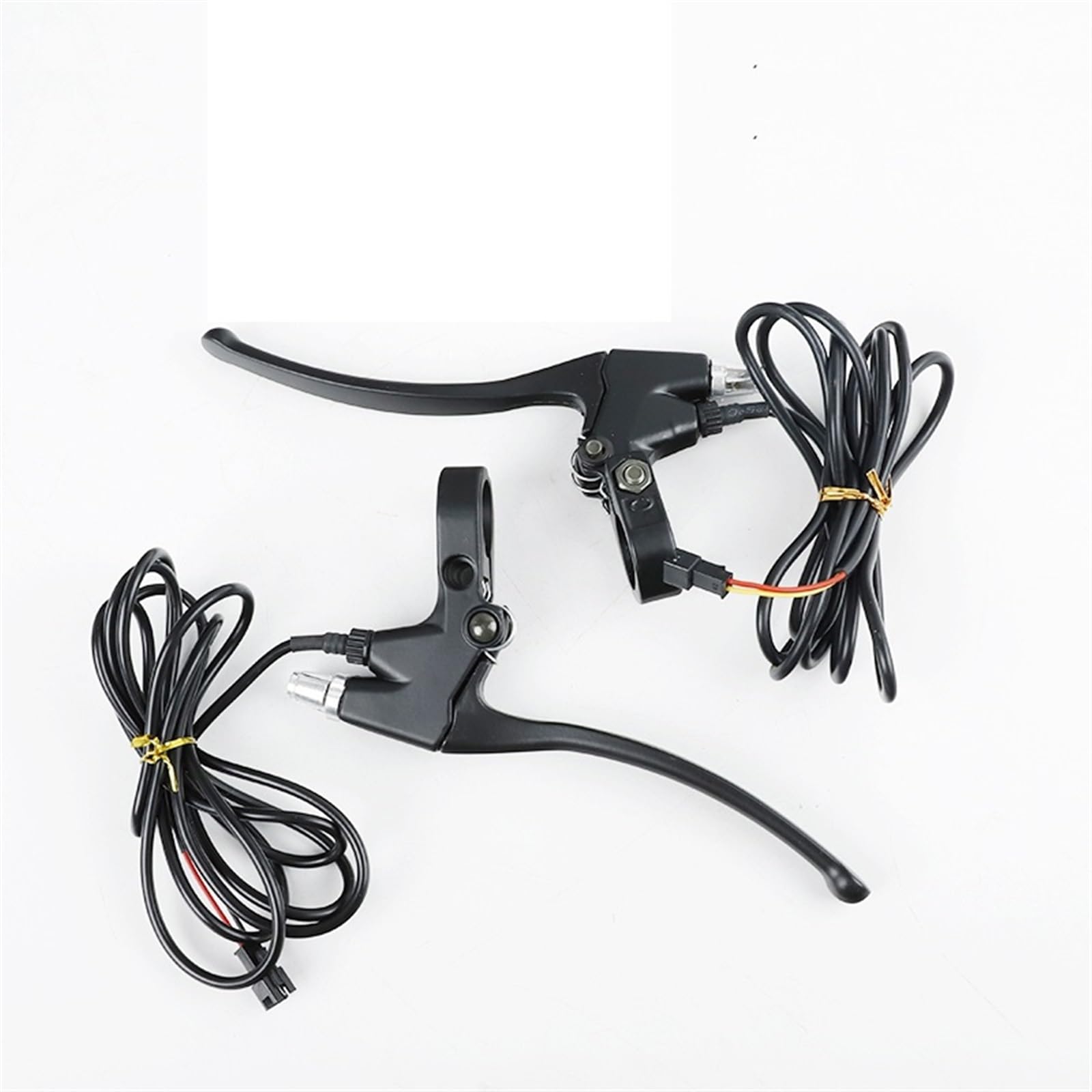 ZAPYVET 1 Paar Universal-Bremshebel for Elektroroller, abgeschnittener Power-Griff, Lenkerzubehör, for die meisten E-Bikes Handbremse für Elektroroller(1 Pair line) von ZAPYVET