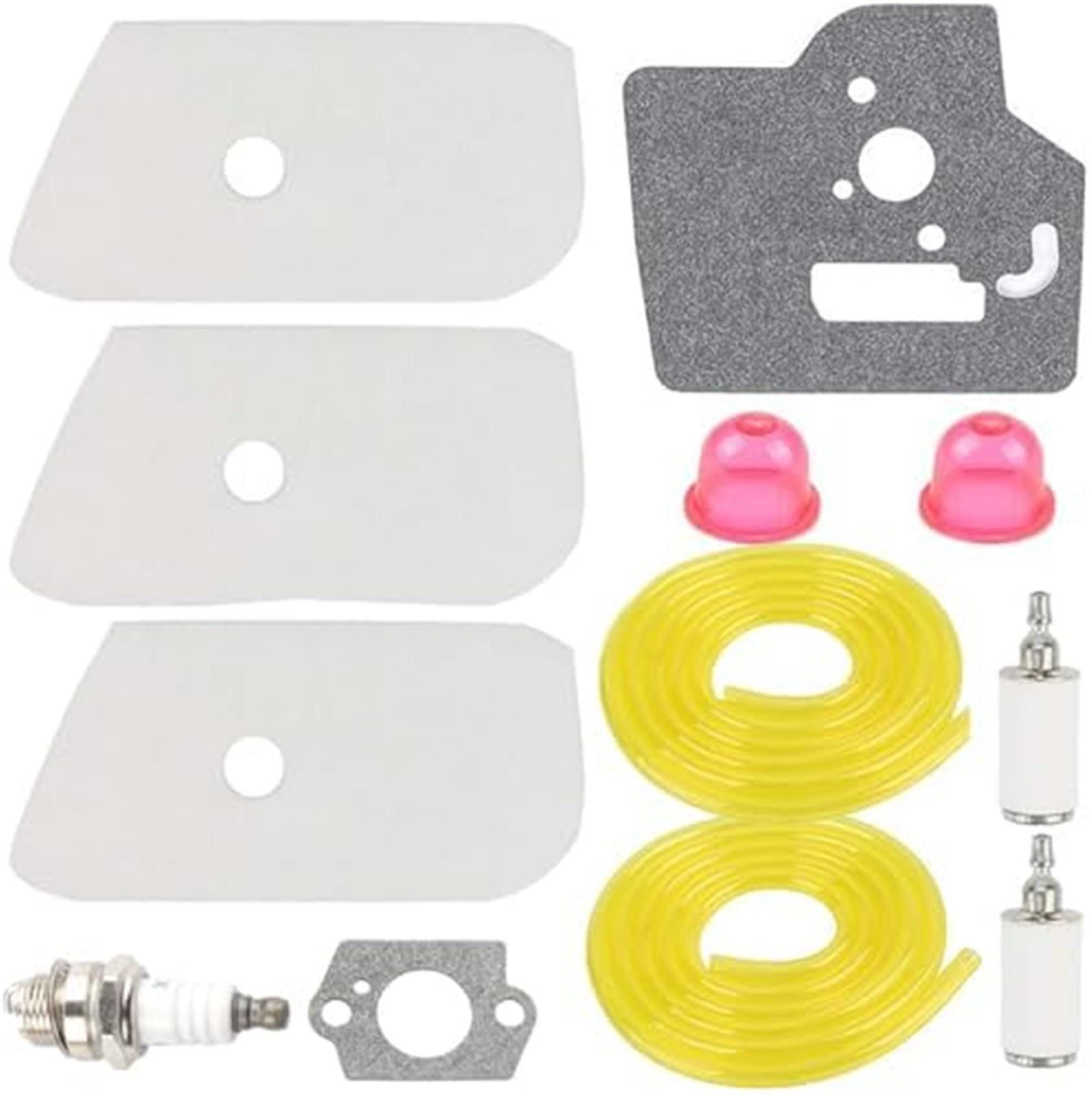 ZAPYVET 128LD Luftfilter-Tune-Up-Kit for Husqvarna, 530150253 124L 125L 125LDX 128L 128CD 128LD 128LDX Rasentrimmer-Freischneider-Teile mit Zündkerze, Kraftstoffleitung, Kraftstofffilter, Primerpumpe ZAPYVET 128LD Luftfilter-Tune-Up-Kit for Husqvarna, 530150253 124L 125L 125LDX 128L 128CD 128LD 128LDX Rasentrimmer-Freischneider-Teile mit Zündkerze, Kraftstoffleitung, Kraftstofffilter, Primerpumpe von ZAPYVET