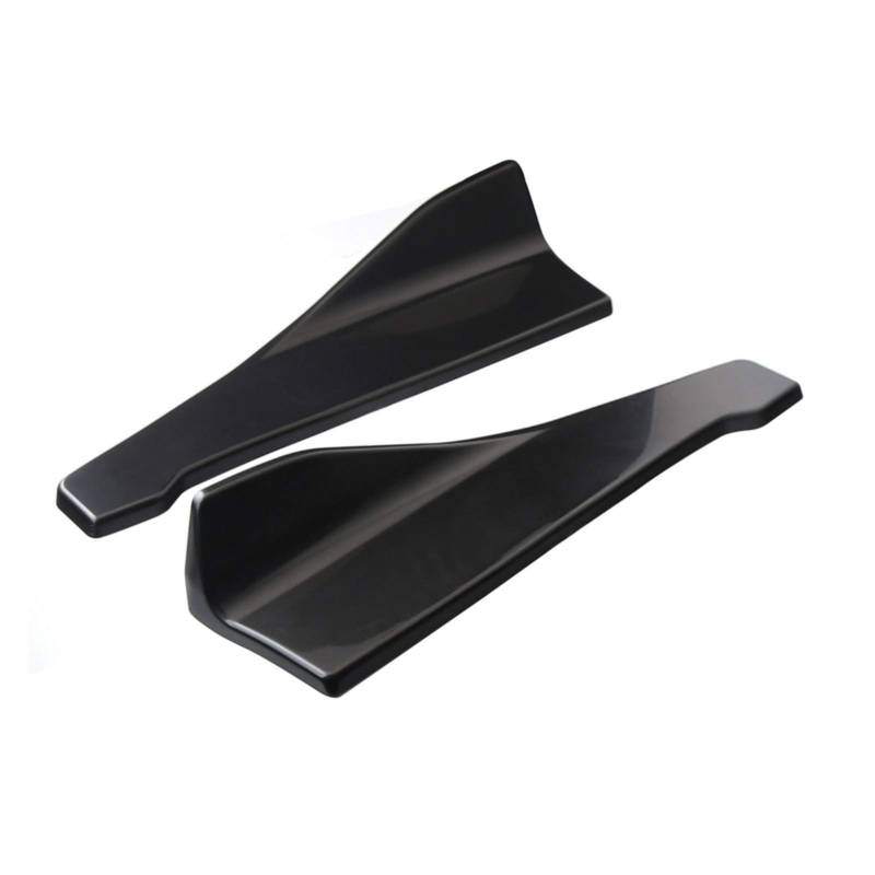 ZAPYVET 2 Pcs 48cm Auto Stoßstange Spoiler Hinten Lip Winkel Diffusor Auto Körper Seite Rock Rocker Splitter Diffusor Winglet Flügel Stoßstange Autospoilerverkleidung von ZAPYVET