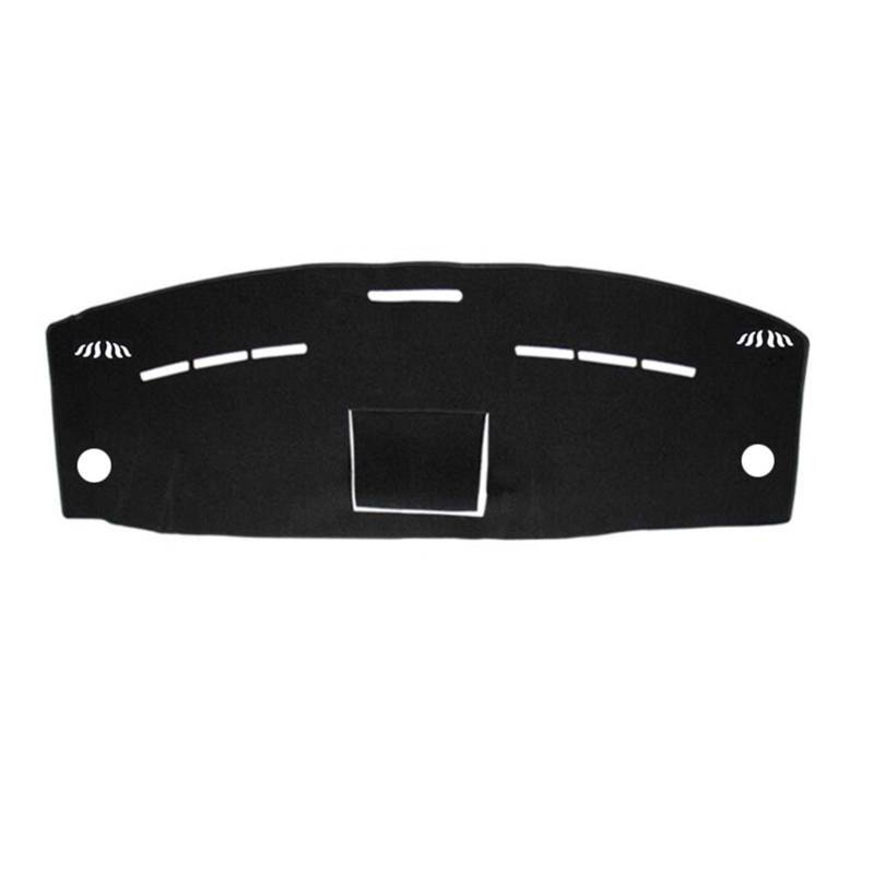 ZAPYVET 2-lagige Auto-Armaturenbrett-Abdeckung, Teppichumhang, for, Vito W447 2016–2020, Autoteppich, Schattenpolster, Teppich, Dashmat 2019 2018 2017 Auto-Armaturenbrettmatte(RHD Black) von ZAPYVET