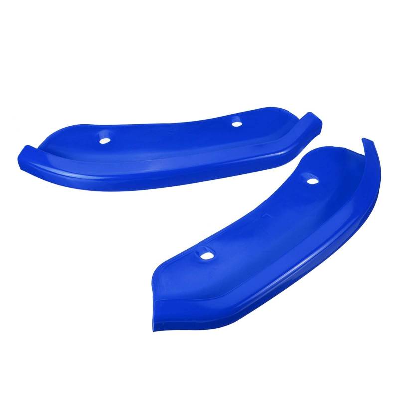 ZAPYVET 2-teiliges Auto-Frontstoßstangen-Lippensplitter-Schutz-Diffusor-Spoiler-Seitenschutzabdeckung, for Dodge, Challenger SRT Scat Pack 2015-2020 Autospoilerverkleidung(Blue) von ZAPYVET