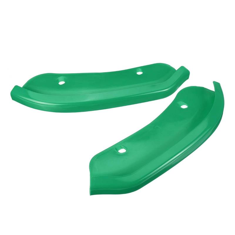 ZAPYVET 2-teiliges Auto-Frontstoßstangen-Lippensplitter-Schutz-Diffusor-Spoiler-Seitenschutzabdeckung, for Dodge, Challenger SRT Scat Pack 2015-2020 Autospoilerverkleidung(Green) von ZAPYVET