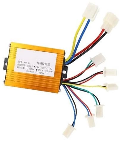 ZAPYVET 24 V 350 W Bürstenloser Regler for Elektrofahrräder, Ersatz des Motordrehzahlreglers aus Aluminiumlegierung for Elektroroller Elektroroller-Controller von ZAPYVET