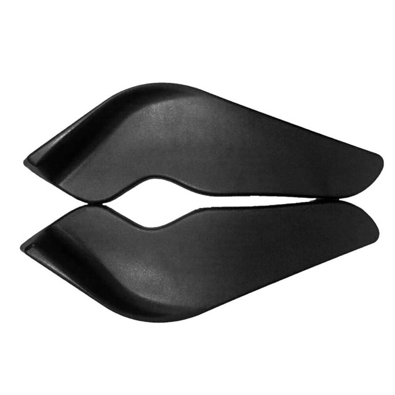 ZAPYVET 2Pcs ABS Universal Fahrzeug Auto Vorderen Stoßfänger Lip Spoiler Splitter Scratch Protector Autospoilerverkleidung von ZAPYVET