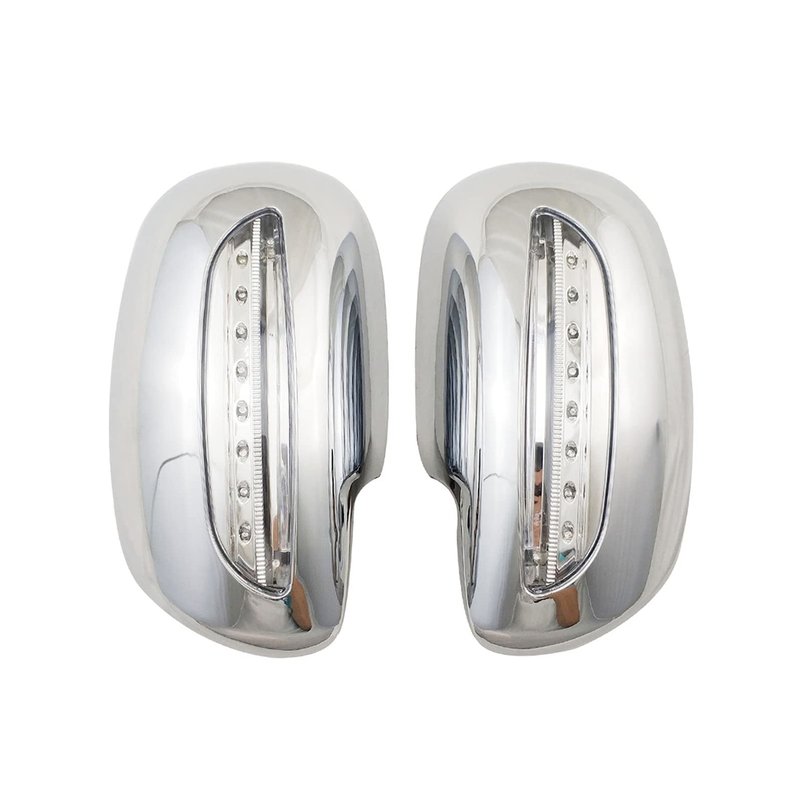 ZAPYVET 2X Chrom ABS Auto Seite Rückspiegel Abdeckung Mit Lampe Licht, for Toyota, for Corolla, 2008 2009 2010 2011 Facelift Autospiegelabdeckungen ZAPYVET 2X Chrom ABS Auto Seite Rückspiegel Abdeckung Mit Lampe Licht, for Toyota, for Corolla, 2008 2009 2010 2011 Facelift Autospiegelabdeckungen von ZAPYVET