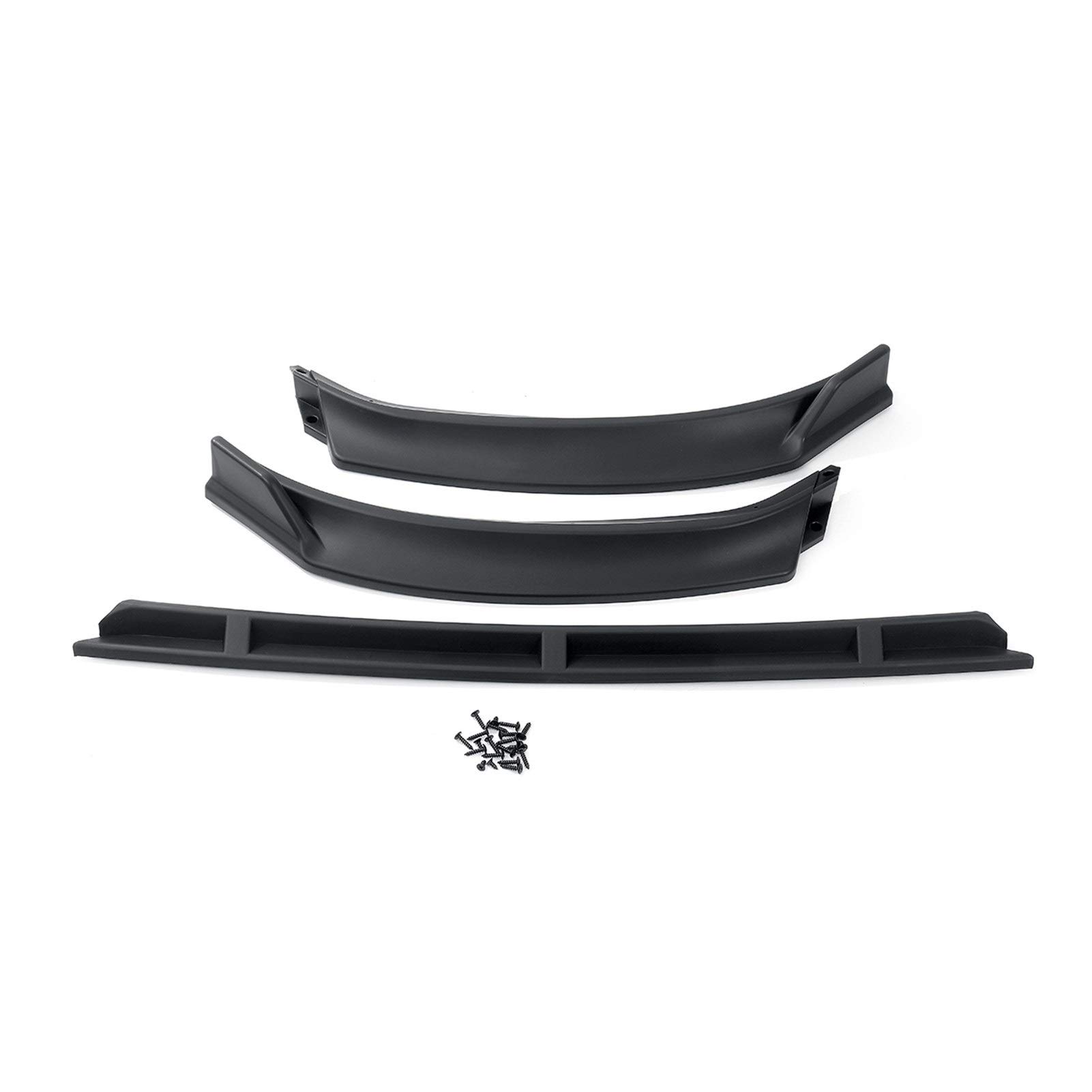 ZAPYVET 3-teiliges Auto-Frontstoßstangen-Splitter-Spoiler-Diffusor-Deflektorlippen Mattschwarz, for VW, for Golf, MK7 2014-2017 Autospoilerverkleidung ZAPYVET 3-teiliges Auto-Frontstoßstangen-Splitter-Spoiler-Diffusor-Deflektorlippen Mattschwarz, for VW, for Golf, MK7 2014-2017 Autospoilerverkleidung von ZAPYVET