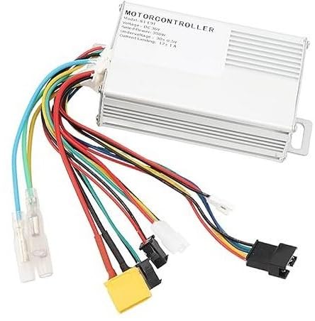ZAPYVET 350W Elektrofahrrad-Motorregler, stabile Geschwindigkeitsregelung aus Aluminiumlegierung, for Elektroroller-Dreiräder Elektroroller-Controller von ZAPYVET