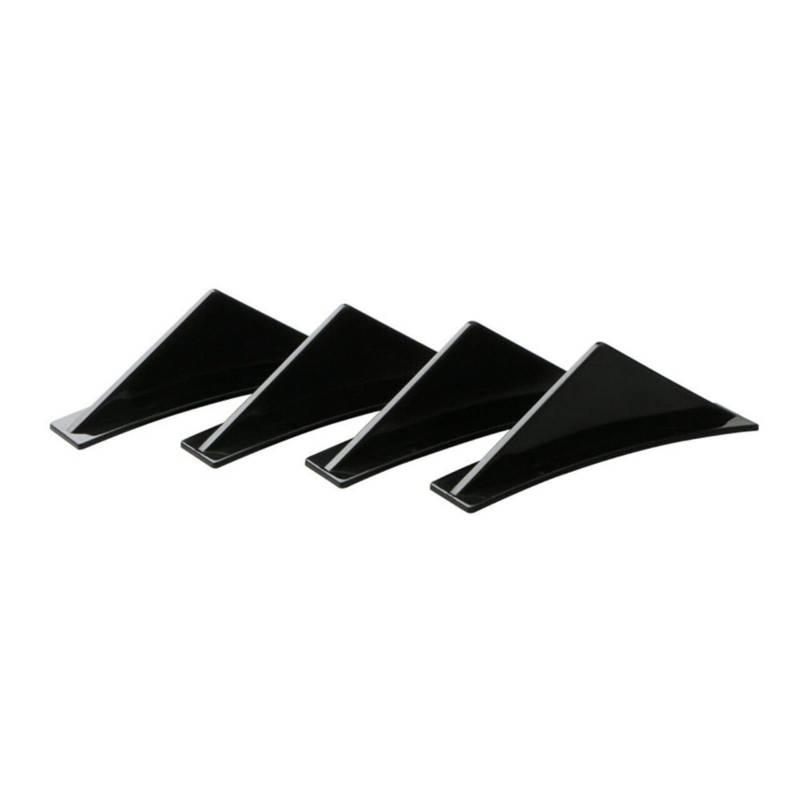 ZAPYVET 4 stücke Auto SUV Zurück Heckstoßstange Diffusor Fin Kit Spoiler Lippe Flügel Splitter Autospoilerverkleidung von ZAPYVET