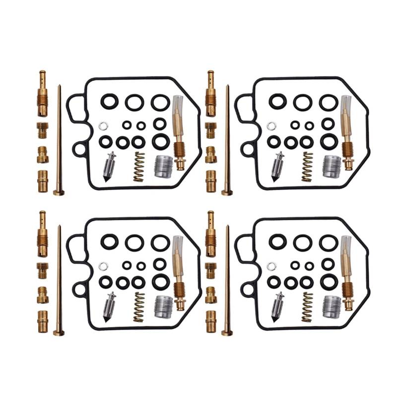ZAPYVET 4 x Vergaser-Reparatur-Set for CB750K, 79–82, CB 750K von ZAPYVET