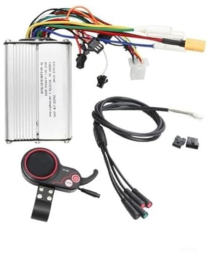 ZAPYVET 48 V 20 A bürstenloser Motorregler, Scooter-Motorregler, for Kugoo, 10-Zoll-Elektroroller-Zubehörteile verbessern das Fahrerlebnis(48V20A-Controller) Elektroroller-Controller(BLACK 48V20A 3in1 von ZAPYVET