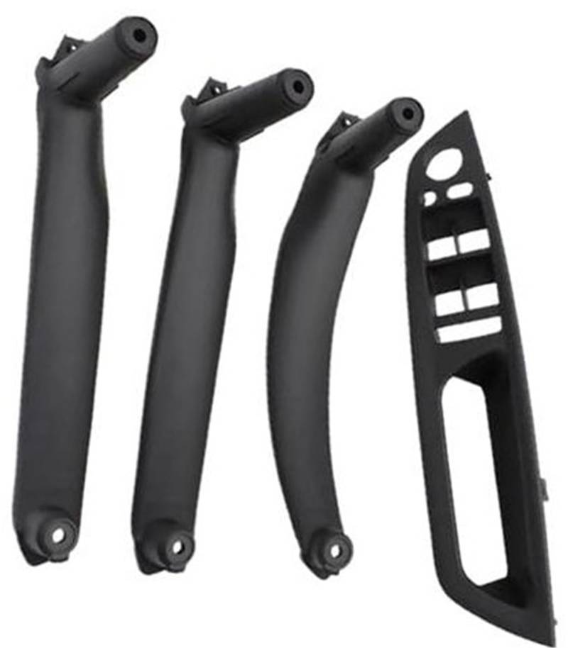 ZAPYVET 51416975791 LHD RHD Inner Fahrertür Fensterschalter Armlehnenabdeckung Zuggriff, for, X5 X6 E70 E71 E72 2007 2008 2009–2013 Auto-Innentürgriff(Black RHD 4pcs) von ZAPYVET