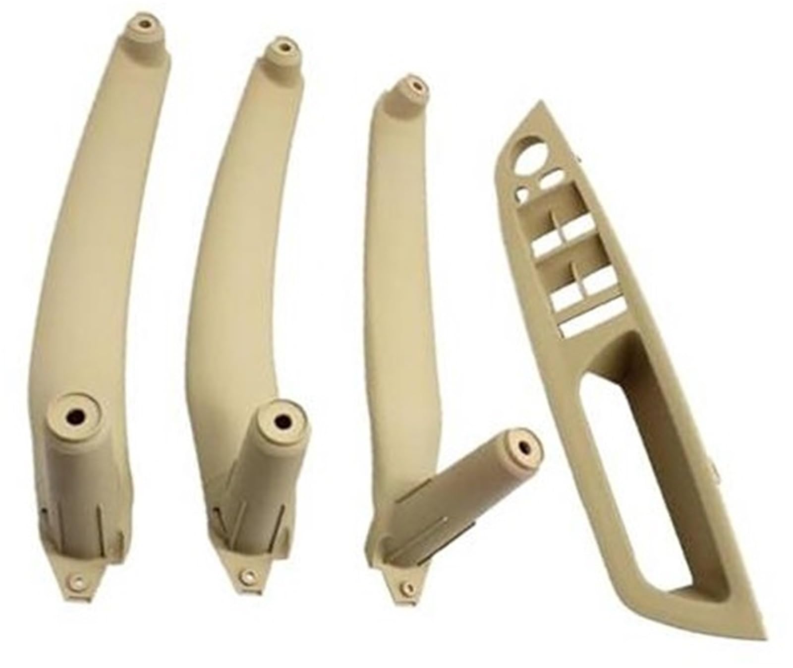 ZAPYVET 51416975793 51416975794 LHD RHD, for, X5 X6 E70 E71 E72 2007–2013, Auto-Innentür-Zuggriff, innere Armlehnenverkleidung Auto-Innentürgriff(Black RHD Beige Set) von ZAPYVET