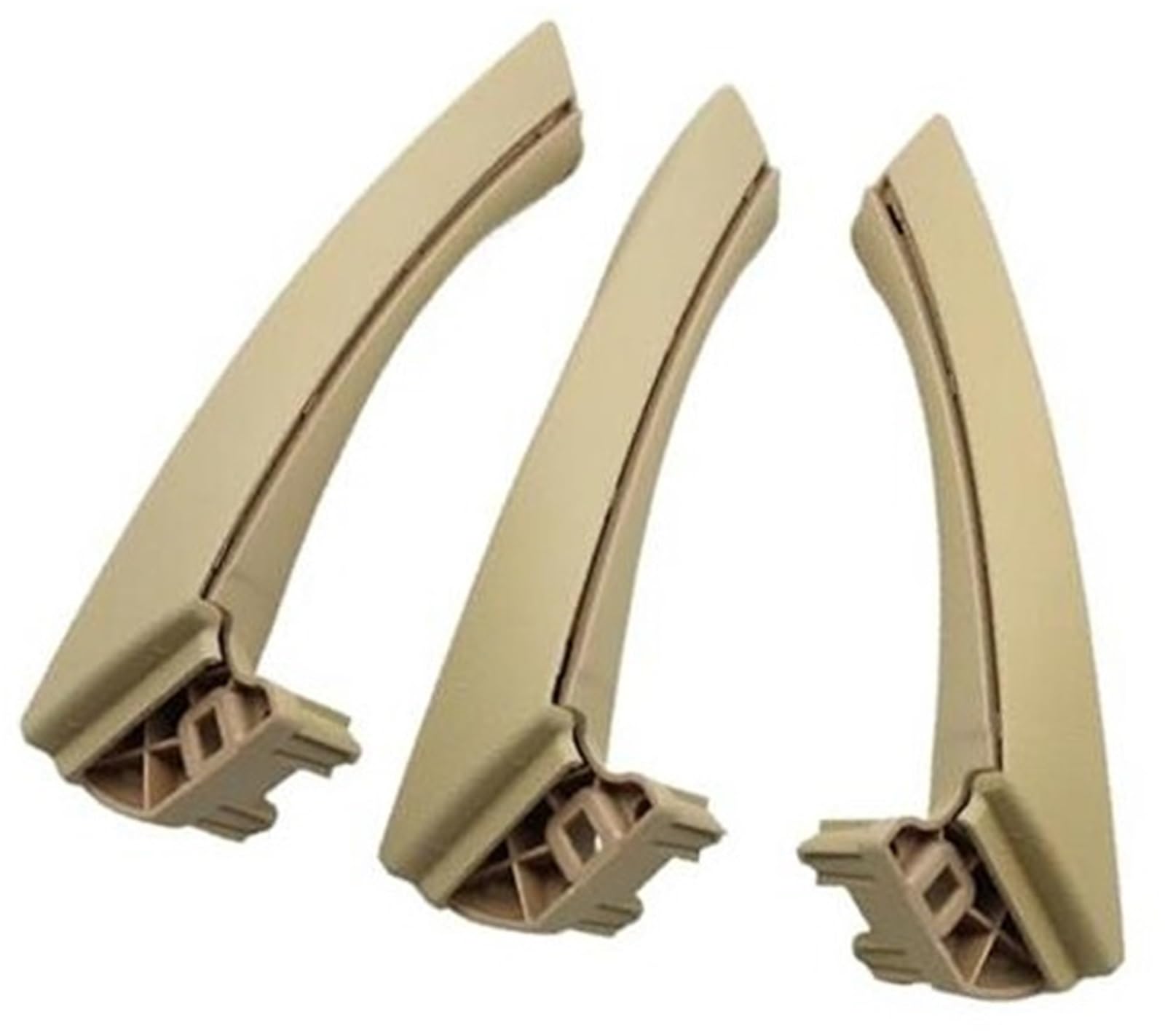 ZAPYVET 51419150335L, for, 3er E90 E91 E92 316 318 320 325 328i 2004 2005–2012, kompletter Satz LHD RHD Beifahrer-Innentürgriff-Abdeckungsverkleidung Auto-Innentürgriff(Black RHD Set Beige) von ZAPYVET