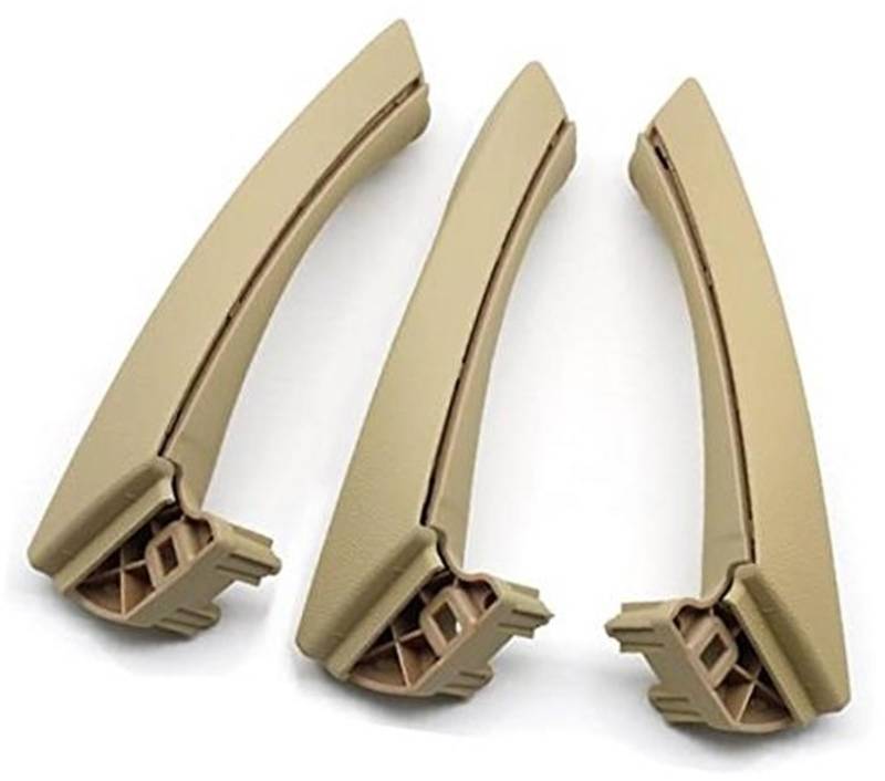 ZAPYVET 6 Stück LHD RHD Passagier-Innentürgriff-Abdeckungsverkleidung, for, 3er-Serie E90 E91 E92 316 318 320 325 328i 2004–2012 Auto-Innentürgriff von ZAPYVET