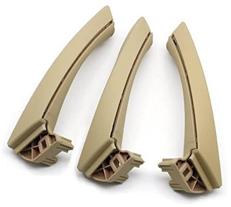 ZAPYVET 6 Stück LHD RHD Passagier-Innentürgriff-Abdeckungsverkleidung, for, 3er-Serie E90 E91 E92 316 318 320 325 328i 2004–2012 Auto-Innentürgriff von ZAPYVET
