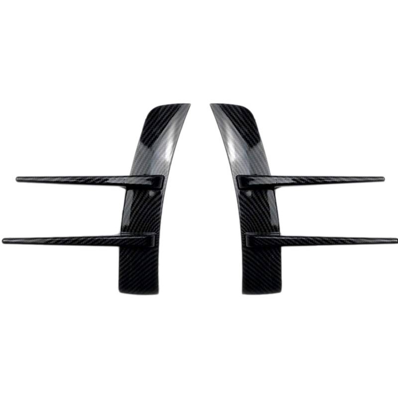 ZAPYVET Auto Carbon Fiber Frontspoiler Spoiler Flankenwind, for Mercedes-Benz, A Klasse A180 A200 A220 W177 Autospoilerverkleidung(Grey) von ZAPYVET