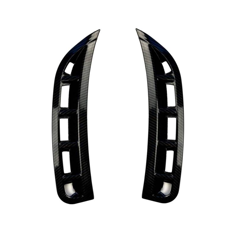 ZAPYVET Auto Frontstoßstange Seitlicher Entlüftungssplitter Spoiler Canard, for Mercedes, GLE W167 GLE350 GLE450 GLE53 2020 Styling-Formteil Autospoilerverkleidung(Carbon Look) von ZAPYVET