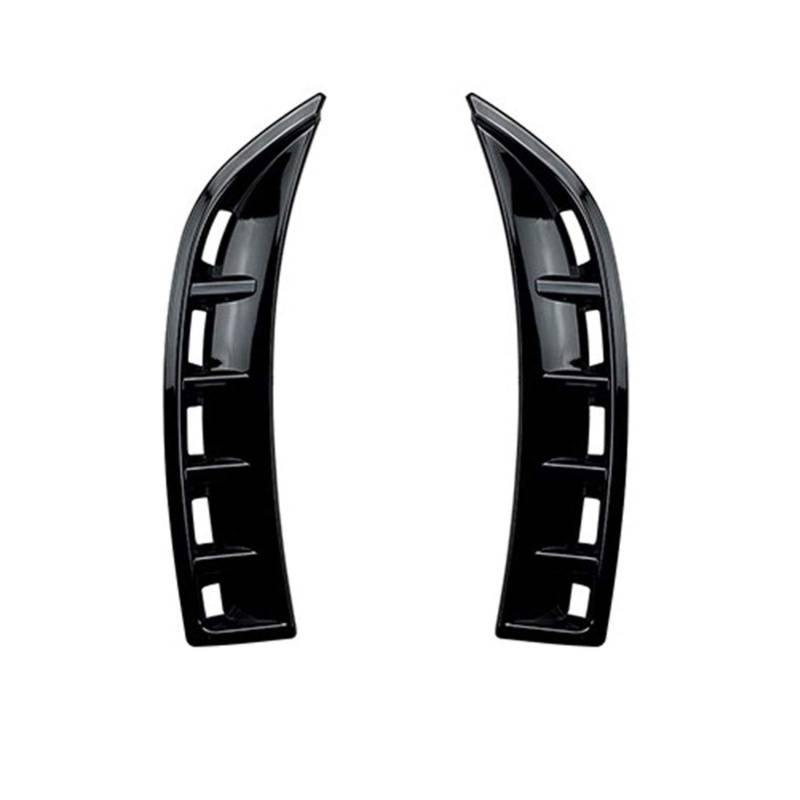 ZAPYVET Auto Frontstoßstange Splitter Spoiler Lufteinlassabdeckung Verkleidung Winddekoration, for Benz, GLA C118 CLA180 200 2020 Autospoilerverkleidung(Black) von ZAPYVET