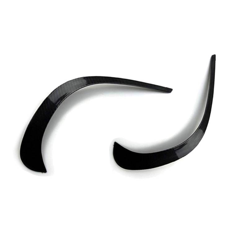 ZAPYVET Auto Frontstoßstange Splitter Spoiler Seitliche dekorative Abdeckungen Zierleisten, for Mercedes-Benz, GLC Klasse GLC260 GLC300 AMG 2020 Autospoilerverkleidung(CarbonLook) von ZAPYVET