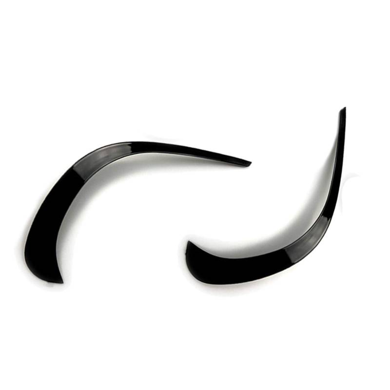 ZAPYVET Auto Frontstoßstange Splitter Spoiler Seitliche dekorative Abdeckungen Zierleisten, for Mercedes-Benz, GLC Klasse GLC260 GLC300 AMG 2020 Autospoilerverkleidung(GlossBlack) von ZAPYVET