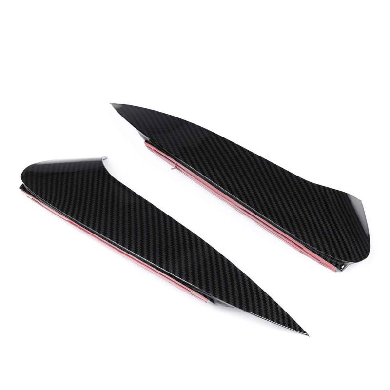 ZAPYVET Auto Heckstoßstangensplitter Spoiler Nebelschlussleuchte Seitliche Canard-Entlüftungsblende, for Mercedes, GLE Klasse Coupé C292 GLE43 GLE63s GLE350d GLE Autospoilerverkleidung(Carbon Fiber) von ZAPYVET