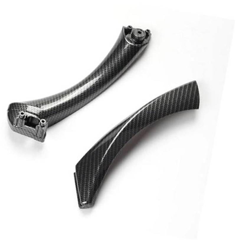 ZAPYVET Auto-Innengriff-Innentürverkleidung, Zugverkleidungsabdeckung Links rechts, for, 3er-Serie E90 E91 316 318 320 325 328 2004–2012 Auto-Innentürgriff(Carbon-Set-Right) von ZAPYVET