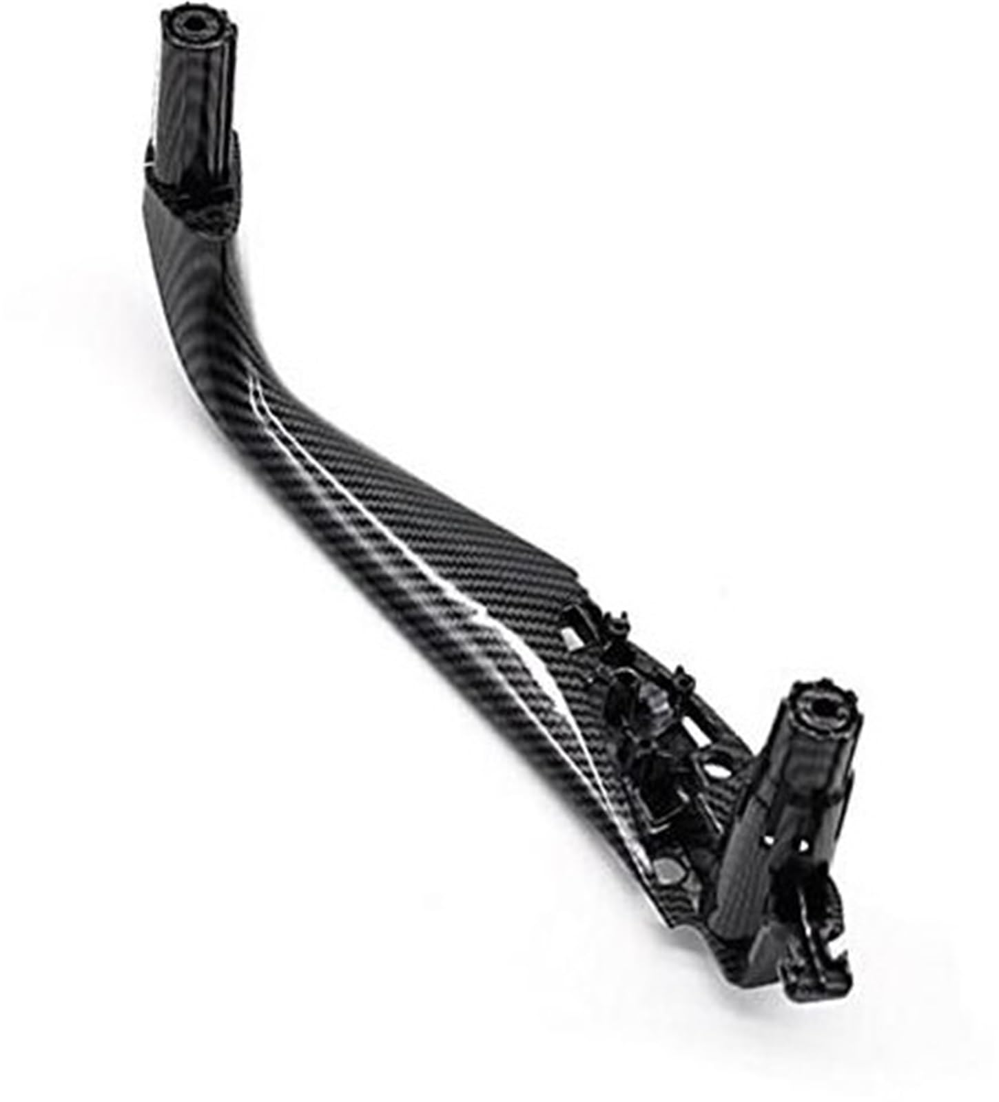 ZAPYVET Auto-Innentür-Kohlefaser-Innengriff-Fensterschalter-Abdeckungsverkleidung, for, 5er-Serie G30 G31 G38 F90 2017–2021 Auto-Innentürgriff(Black 1) von ZAPYVET