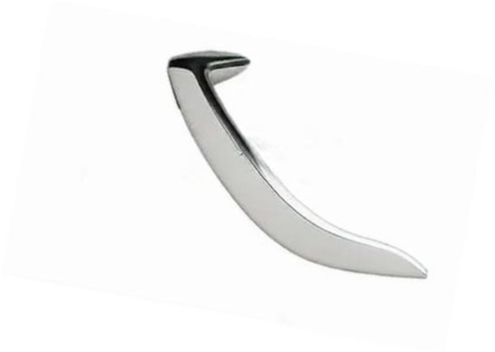 ZAPYVET Auto-Innentürgriffabdeckung 9345R4, for Citroen, C5, schwarz, Chrom, Links und rechts, Auto-Ersatz, Dekorationszubehör Auto-Innentürgriff(Black Chrome Right) von ZAPYVET