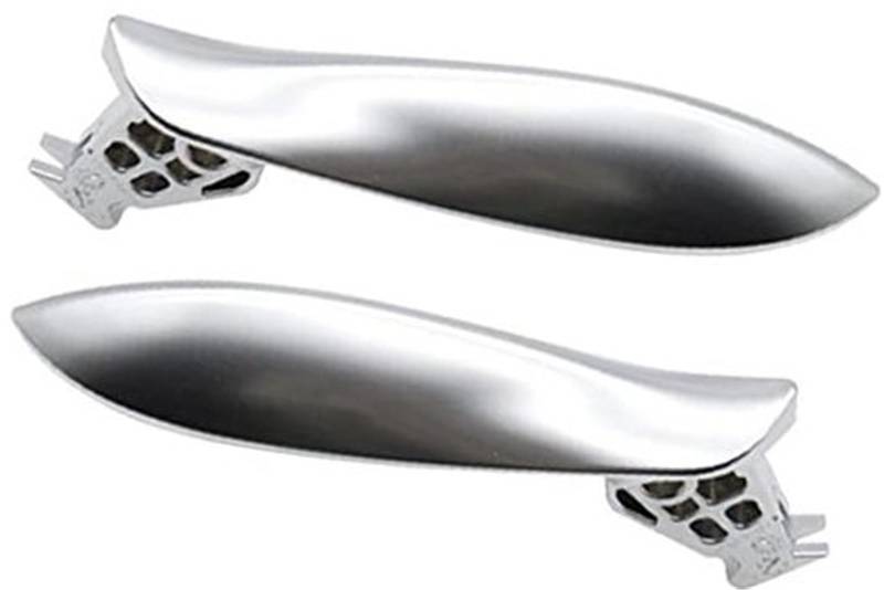 ZAPYVET Auto Links rechts Innentür verchromter Öffnungsgriff, for, 5er F10 F11 F18 520i 523i 525i 528i 535i 2010–2017 Auto-Innentürgriff(Black 2pcs) von ZAPYVET