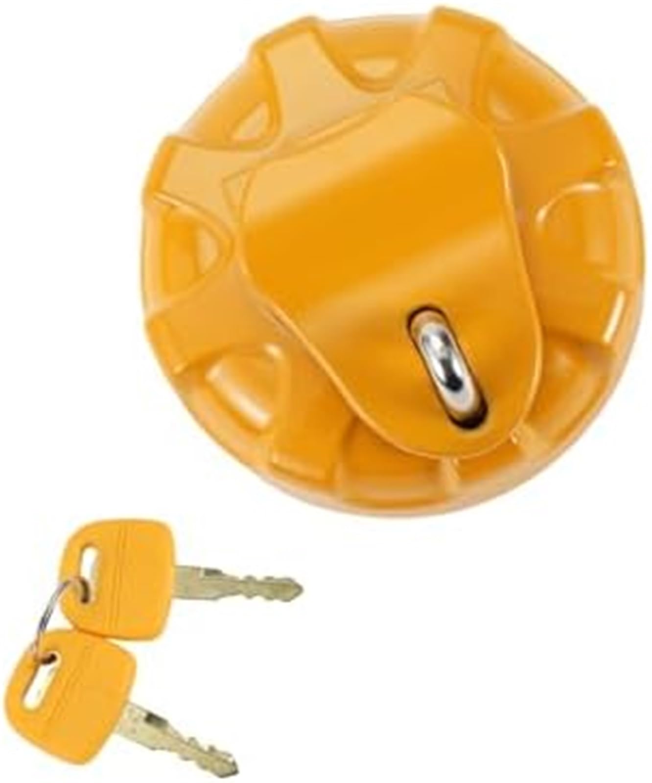 ZAPYVET Bagger-Tankdeckel mit Verriegelung, for KATO, Tankdeckel mit Verriegelung und 2 Schlüsseln, Silberfarben, Rot, Gelb Tankdeckel für Baggerdiesel ZAPYVET Bagger-Tankdeckel mit Verriegelung, for KATO, Tankdeckel mit Verriegelung und 2 Schlüsseln, Silberfarben, Rot, Gelb Tankdeckel für Baggerdiesel von ZAPYVET
