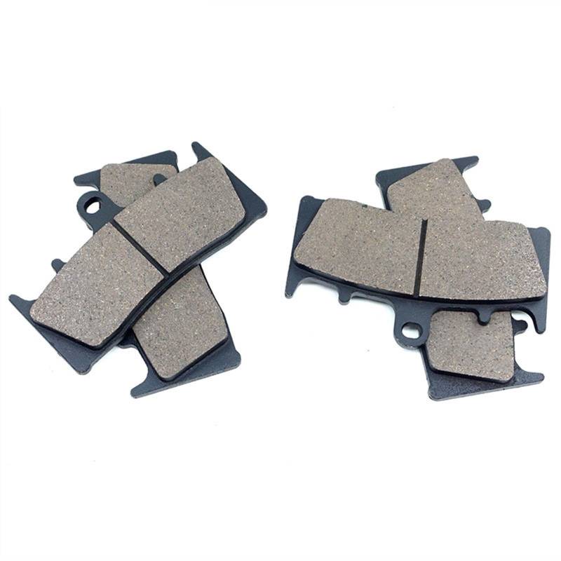 ZAPYVET Bremsbeläge vorn und hinten, Satz GSX 1300 GSX1300 R RZ, for Hayabusa, GSX1300R 1999-2007 GSX1300RZ LTD 2004-2007(2xFront Brake Pads) von ZAPYVET