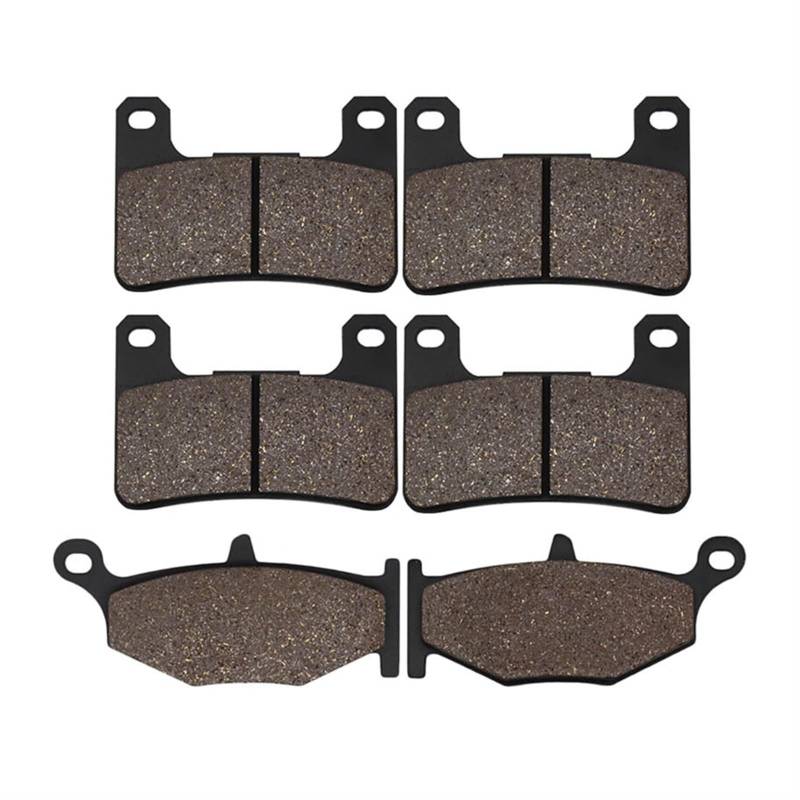 ZAPYVET Bremsbeläge vorne und hinten, for GSXR600 GSXR750 GSXR1000 GSXR 600 750 1000 V-Strom DL1000 DL 1000 XT, for Hayabusa, GSX1300R 2008-2019(Front and Rear) von ZAPYVET