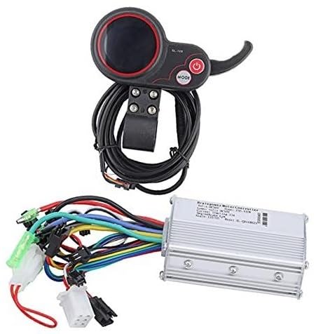 ZAPYVET Bürstenloser Motorregler, LCD-Bildschirm, wasserdichter Elektroroller mit Geschwindigkeitswähler, for Elektrofahrrad-Scooter(36V) Elektroroller-Controller von ZAPYVET