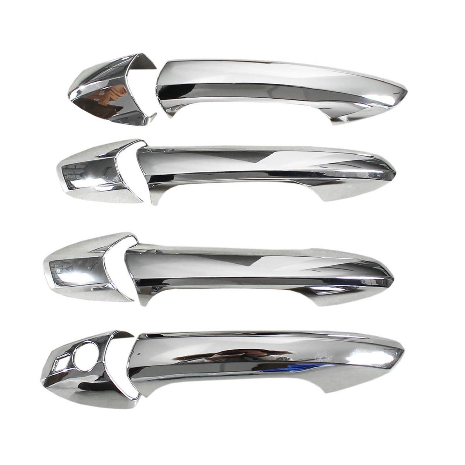 ZAPYVET Chrom-Autotürgriffabdeckungen, for Mercedes-Benz, BCE GLK ML CLA W246 W204 W212 X204 W166 W117 Autotürgriffverkleidung von ZAPYVET