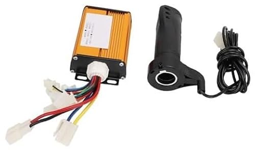 ZAPYVET Elektrofahrrad-Controller 36 V 1000 W Motordrehzahlregler mit guter Wärmeableitung und Gasgriff-Kit for alle Gleichstrommotoren Elektroroller-Controller von ZAPYVET