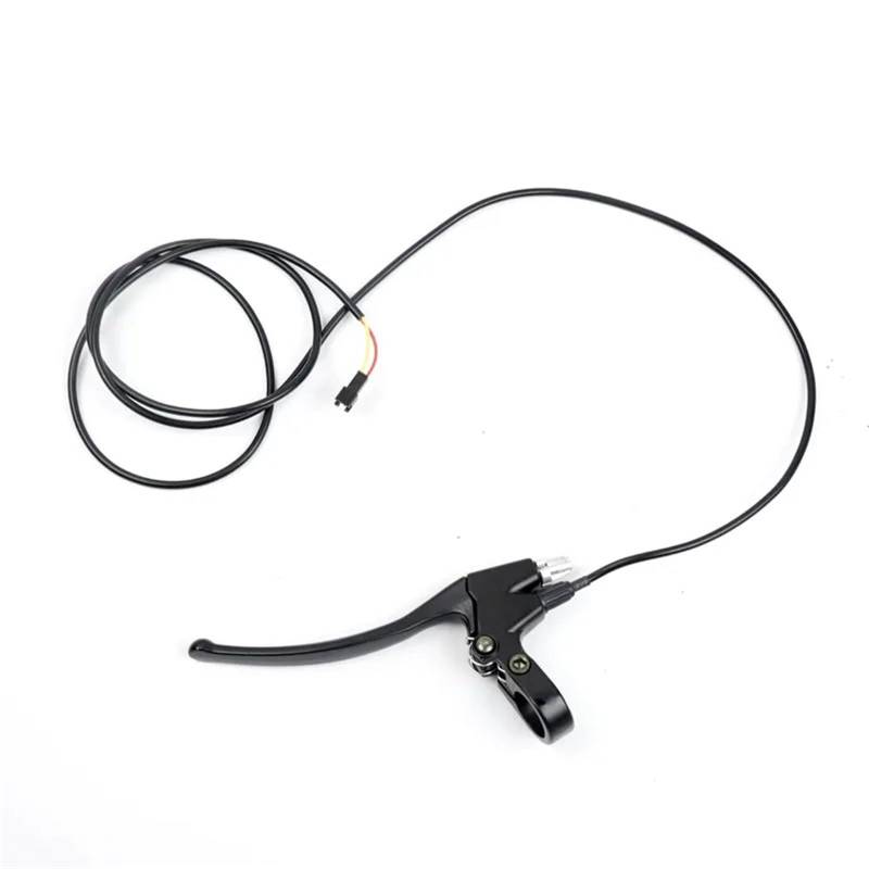 ZAPYVET Elektroroller Tretroller E-Bike Griff aus Aluminiumlegierung, Ersatzgriff, abgeschnittener Bremshebel, for KUGOO, M4 PRO Handbremse für Elektroroller(The Left A) von ZAPYVET
