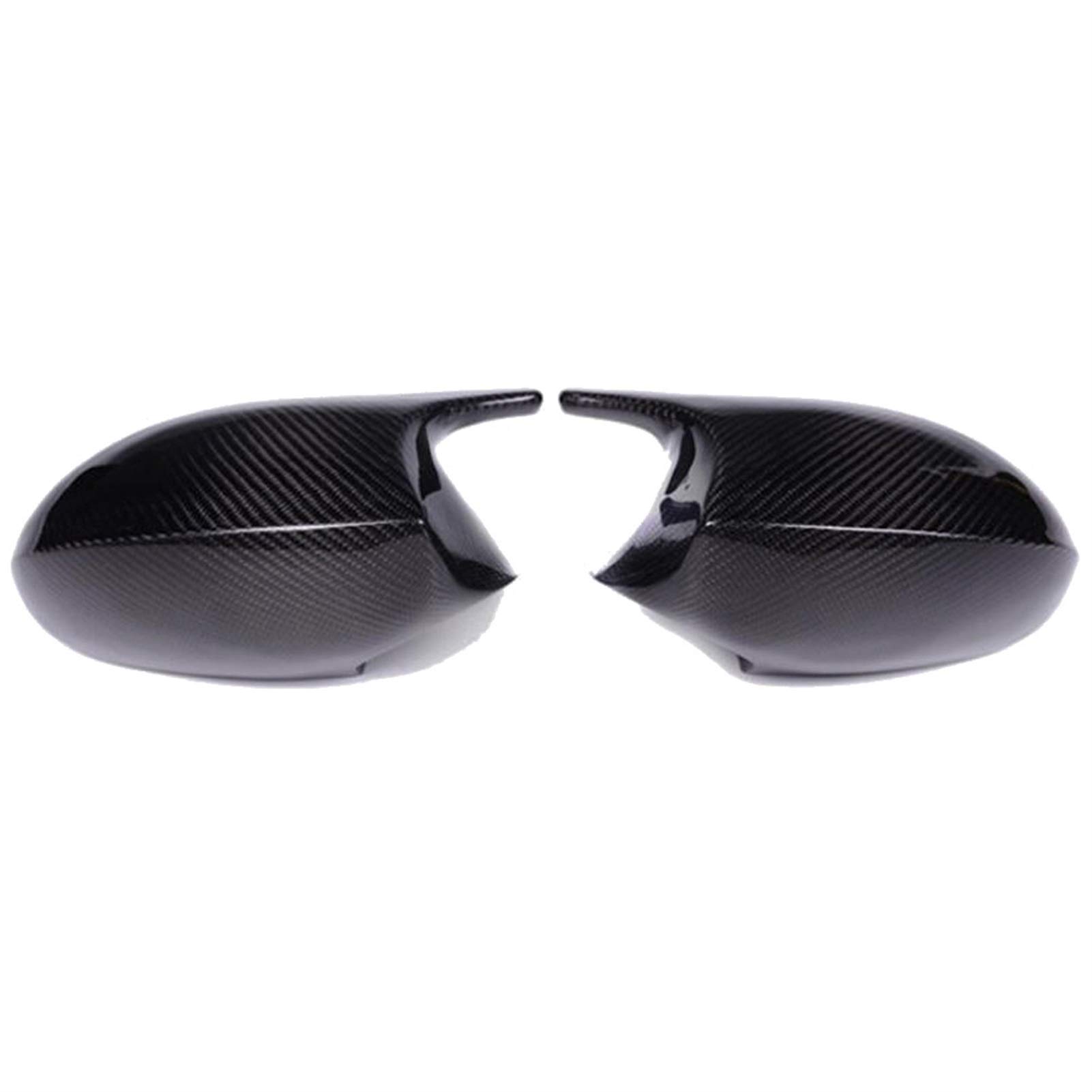 ZAPYVET Ersatz-Abdeckungen for die Seitenspiegel, for, E90 E91 E92 E93 E81 E87 E82 E88 3 1er M Zubehör, Carbonfaser glänzend Autospiegelabdeckungen(Carbon Fiber) von ZAPYVET