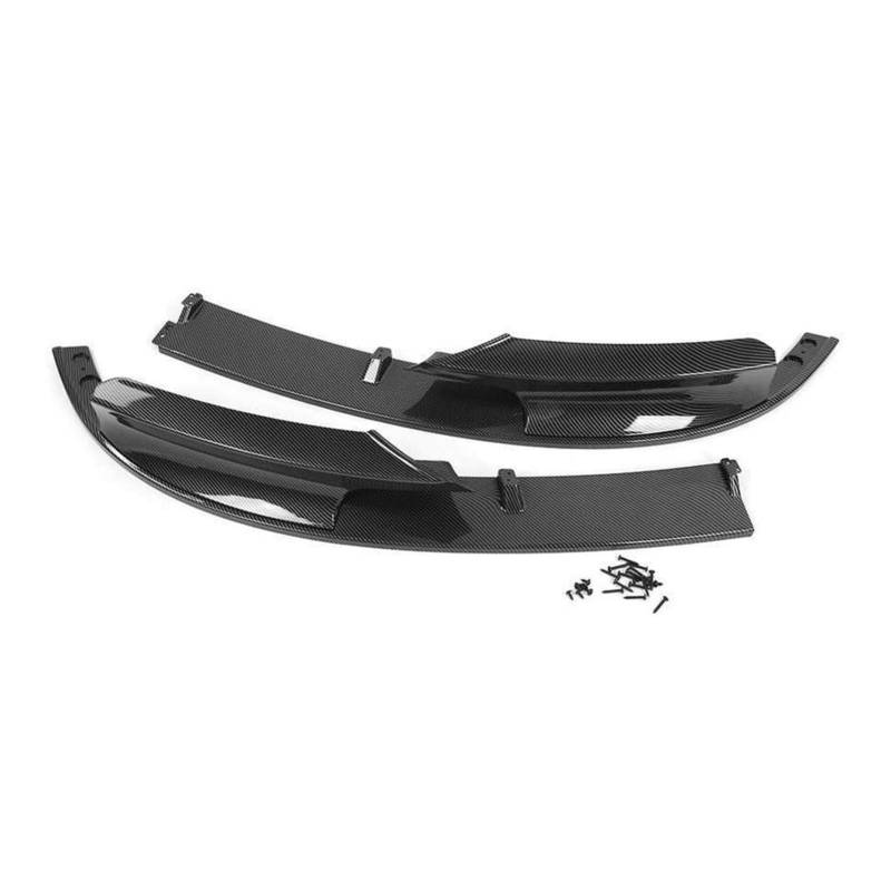 ZAPYVET Frontspoilerlippe im Carbonfaser-Stil for die Stoßstange, for 3er F30 F31 M Sport 2013 2014 2015-2019 Autospoilerverkleidung von ZAPYVET