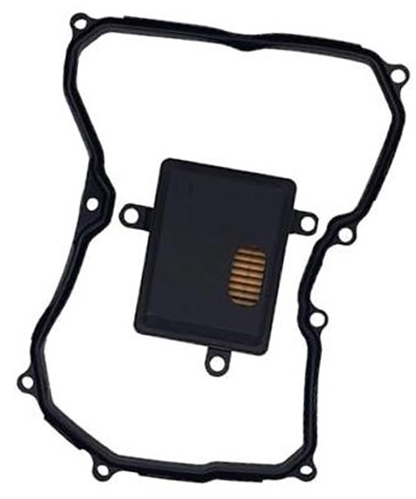 ZAPYVET Getriebeölfilterwannen-Dichtungssatz 09G321370 09G321370S3 09G325429E 09G325429E Getriebefilter-Dichtungssatz(Black 09G321370S3) von ZAPYVET