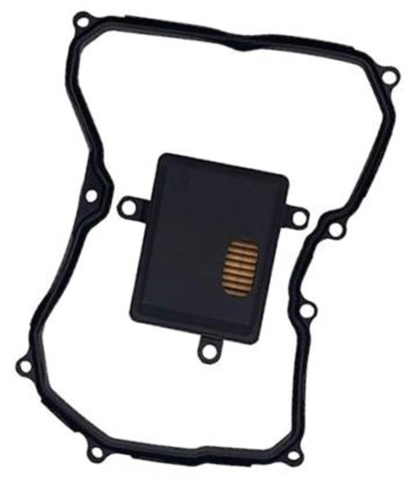 ZAPYVET Getriebeölfilterwannen-Dichtungssatz 09G321370 09G321370S3 09G325429E 09G325429E Getriebefilter-Dichtungssatz(Black 09G325429E) von ZAPYVET