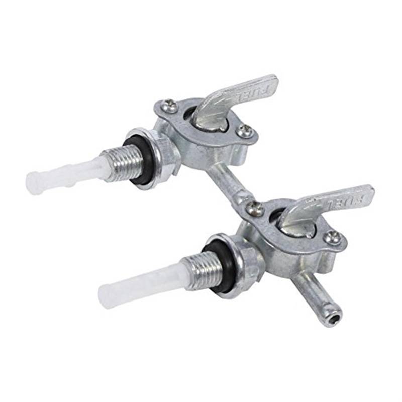 ZAPYVET Kraftstoff-Benzin-Tankschalter, 2 Stück Gas-Benzin-Schalter Gastank-Schalter Generator Kraftstoffhahn Generator Kraftstofftank-Absperrventil for ATV Quad Pocket Pit Dirt Bike Go Kart Motorrad von ZAPYVET