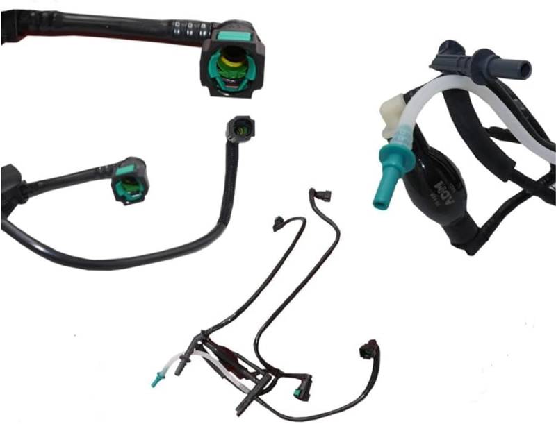 ZAPYVET Kraftstoff-Rücklaufschlauchleitung passend for Peugeot, 206 206+ 307 1007 Bipper 1.4 1574.S9 von ZAPYVET