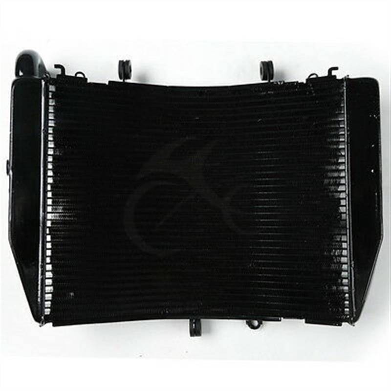 ZAPYVET Kühler Kühler, for CBR600RR CBR 600 RR 2007-2020 2008 2009 2010 2011 2012 2013 Schwarz Motorrad-Wasserkühler von ZAPYVET