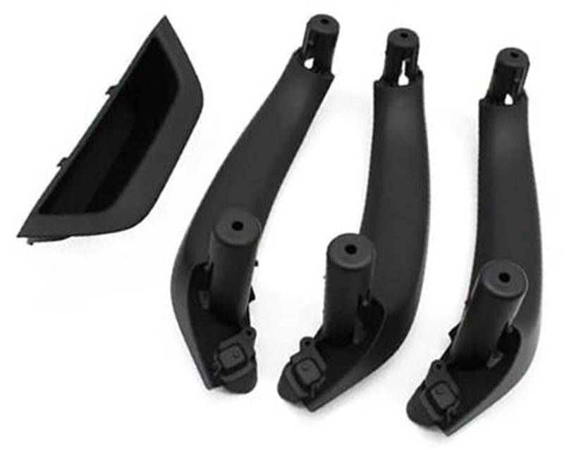 ZAPYVET LHD RHD Auto-Beifahrertür-Innengriffabdeckung, Türarmlehnenverkleidung, innere Zuggriffverkleidung, for, X3 X4 F25 F26 2010 2011–2016 Auto-Innentürgriff(Black Lhd-Black) von ZAPYVET