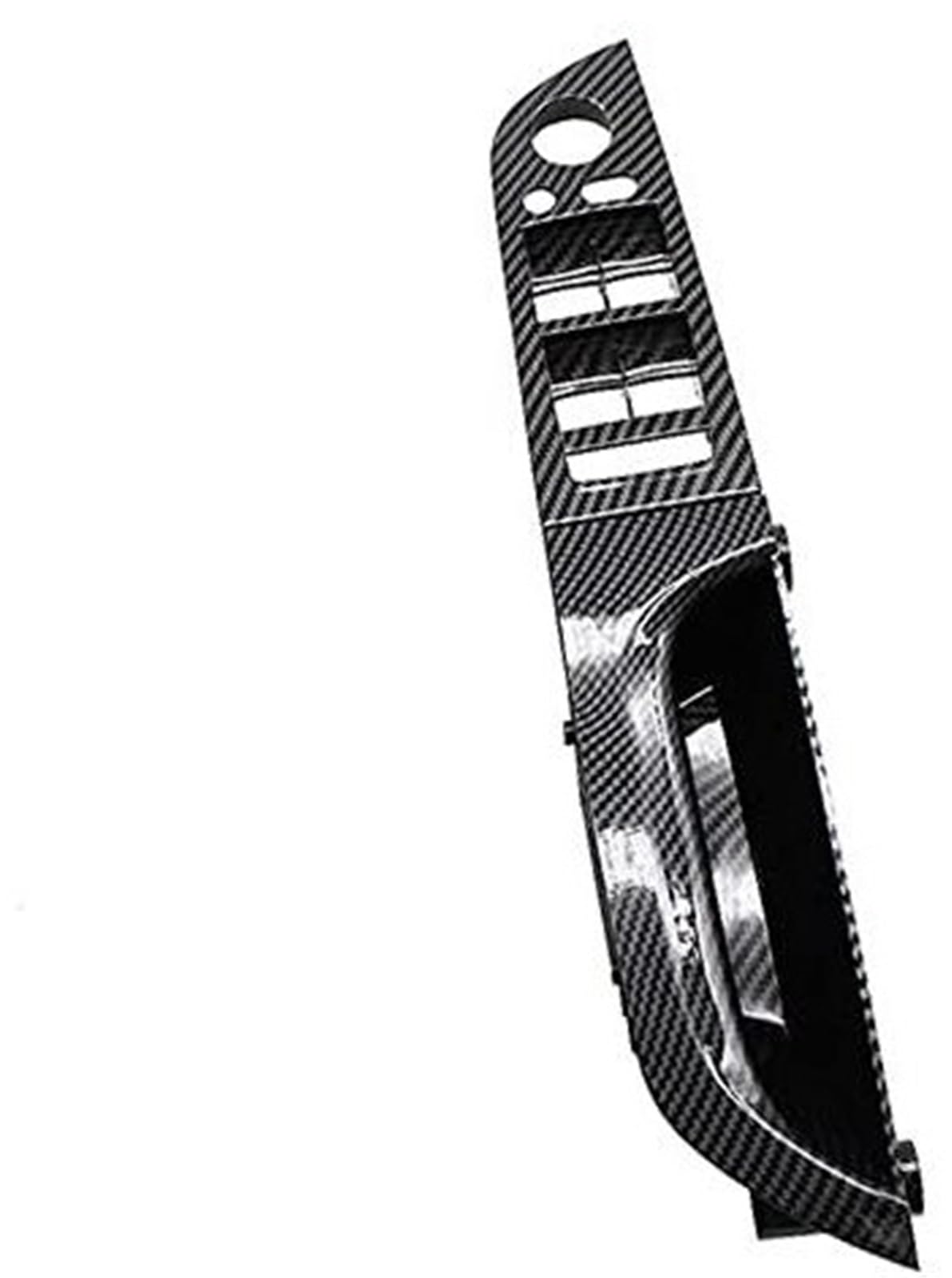 ZAPYVET LHD RHD Auto-Innenarmlehnen-Türgriff mit Abdeckungsverkleidung, for, 3er-Serie E90 E91 316 318 320 325 328i Auto-Innentürgriff(Black B1) von ZAPYVET