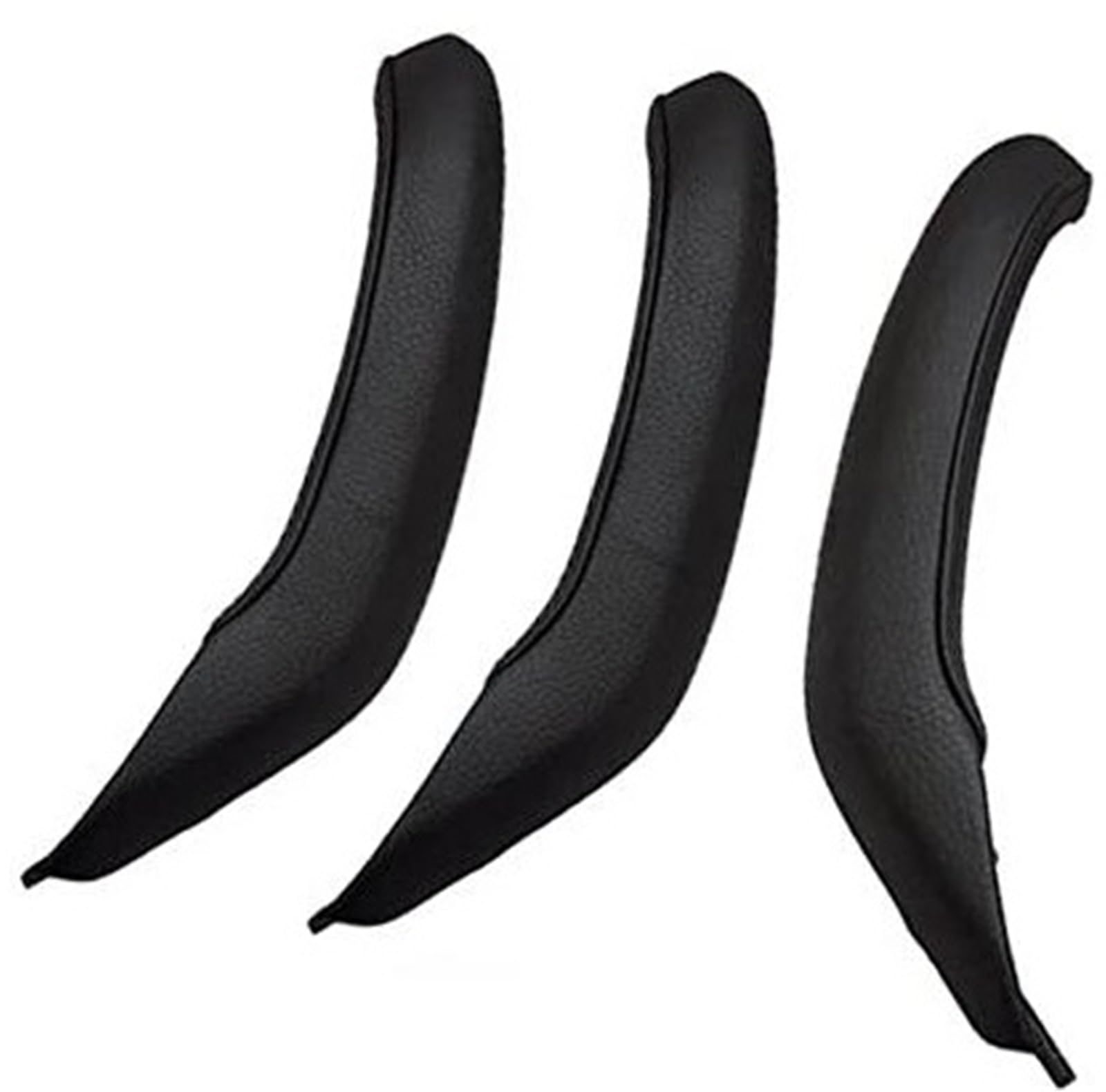 ZAPYVET LHD RHD Auto-Innenraum-Beifahrertür Links rechts Zuggriff Leder-Außenverkleidung, for, X3 X4 F25 F26 2010–2016 Auto-Innentürgriff(Black) von ZAPYVET